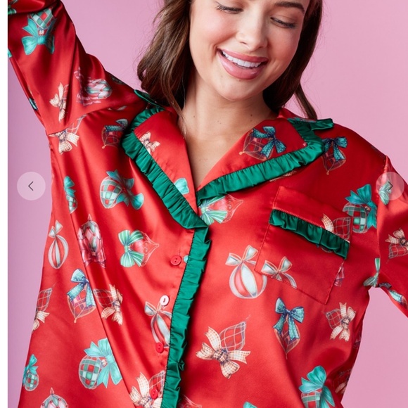 Rareraw “ Pj’s 5 “ Rareraw Merry Christmas Pajama 2 Piece Set - Picture 5 of 8